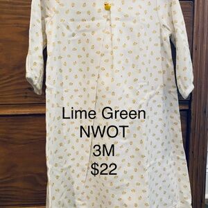 Kids Yellow Floral Dress